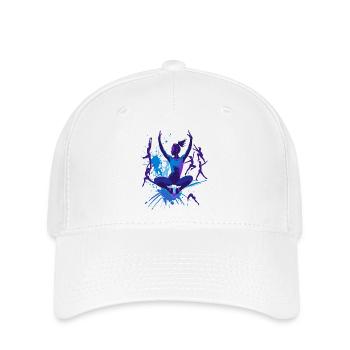 Gymnastics Gymnastics Acrobatics Artistic Gymnastics - Flexfit Cap - white - Front
