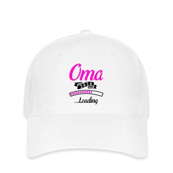 Grand-mère 2026 Chargement - Casquette Flexfit - blanc - Devant