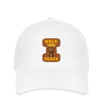 March for Peace - Flexfit Cap - white - Front