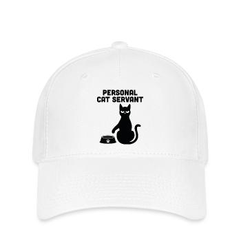 Personal Cat Servant - Flexfit Cap - white - Front