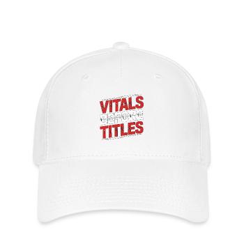 ICU Nurse Vitals Before Titles Acute Care Nurse - Flexfit Cap - white - Front
