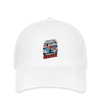 Drachenflieger Hängegleiter Luftsport Enthusiasten - Flexfit Cap - Weiß - Vorne