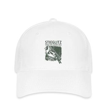 Chardonneret de l’année 2016 - Casquette Flexfit - blanc - Devant
