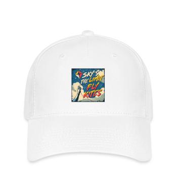 Kite Kite Flying - Flexfit Cap - white - Front