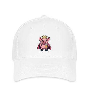Pork Beer King - Flexfit Cap - white - Front