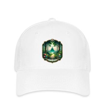 Verzauberter Pfad zum Schloss - Flexfit Cap - Weiß - Vorne