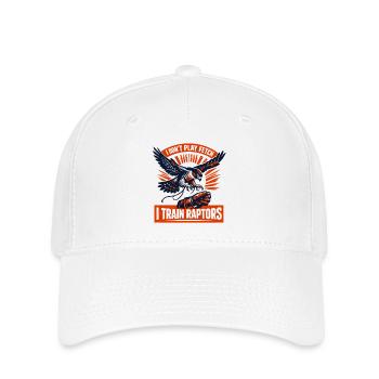 No retrieve, I train griffins | Falconry - Flexfit Cap - white - Front