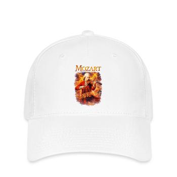 Mozart Firestorm Violin - Flexfit Cap - white - Front