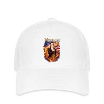 Tempête patriotique de Monroe - Casquette Flexfit - blanc - Devant