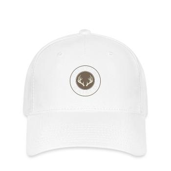 Weißwedeljäger Weißwedeljagd Hirschjagd - Flexfit Cap - Weiß - Vorne