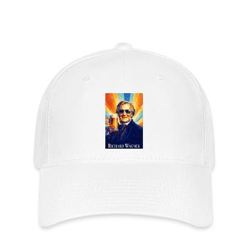 Richard Wagner - Flexfit Cap - Weiß - Vorne