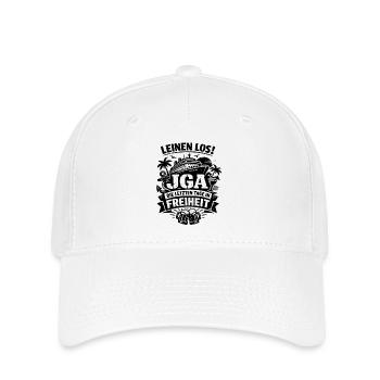 Leinen Los! JGA auf hoher See - Flexfit Cap - Weiß - Vorne