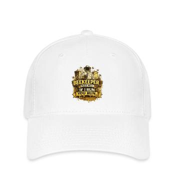 Beekeeper Rule - Beekeeper Bees Honey Bee - Flexfit Cap - white - Front