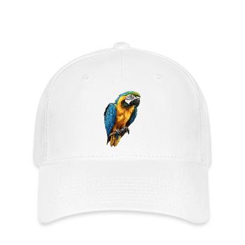 L’ère de l’ara - Casquette Flexfit - blanc - Devant