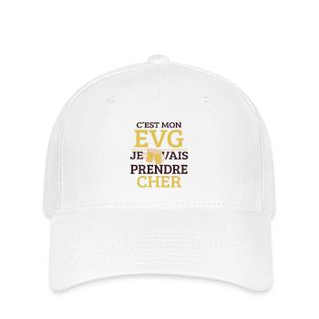 Es ist mein Junggesellinnenabschied, ich nehme lieber Humor - Flexfit Cap - Weiß - Vorne
