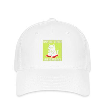 Never trust cat haters - Flexfit Cap - white - Front