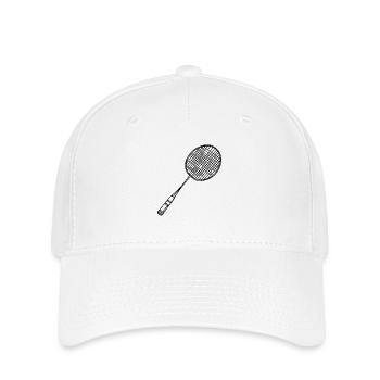 Raquettes de badminton - Casquette Flexfit - blanc - Devant