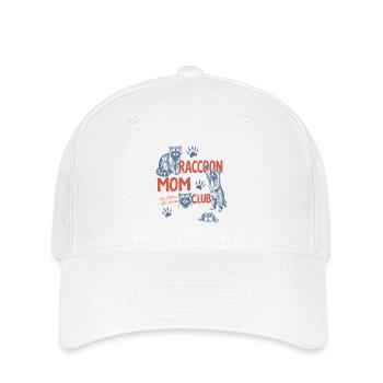 Dog Mom Club Shirt Life is Better with Dogs - Flexfit Cap - white - Front