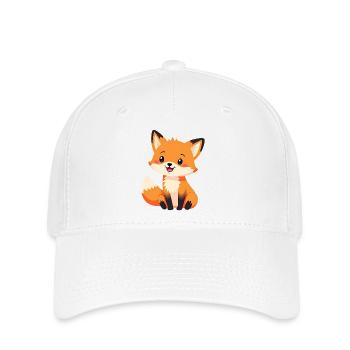 Renard - Casquette Flexfit - blanc - Devant