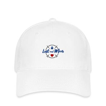Lust auf Meer - Flexfit Cap - Weiß - Vorne