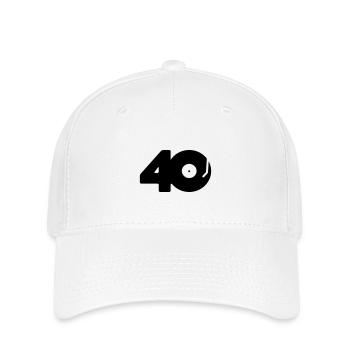 DJ 40 - Casquette Flexfit - blanc - Devant