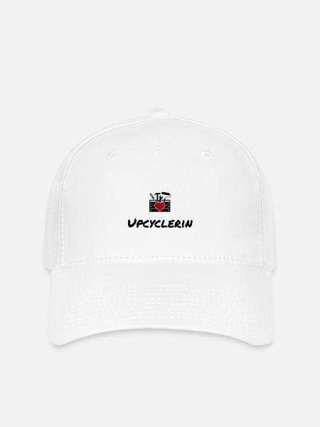 Upcyclerin - Flexfit Cap - Weiß