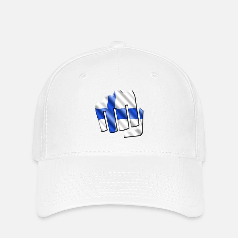 Finnland - Flexfit Cap - Weiß