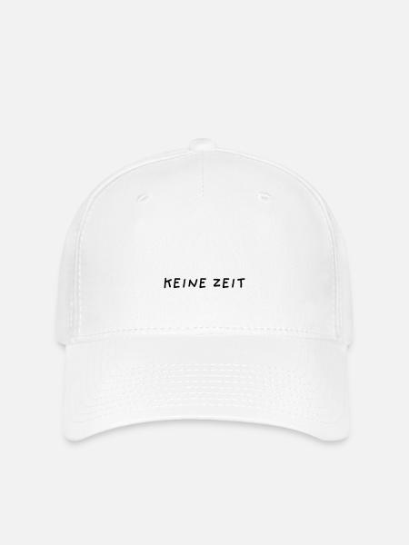 Keine Zeit - Flexfit Cap - Weiß