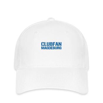 Clubfan Magdebourg Bleu Blanc - Casquette Flexfit - blanc - Devant