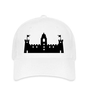 burg_2 - Flexfit Cap - white - Front