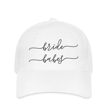 bride_babes_heart - Flexfit Cap - white - Front