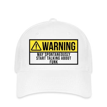 Funk - Flexfit Cap - Weiß - Vorne