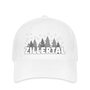 Zillertal Alpine Winter Ski - Flexfit Cap - Weiß - Vorne