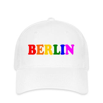 Berlin - Flexfit Cap - Weiß - Vorne