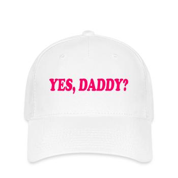 Yes daddy - Flexfit Cap - white - Front