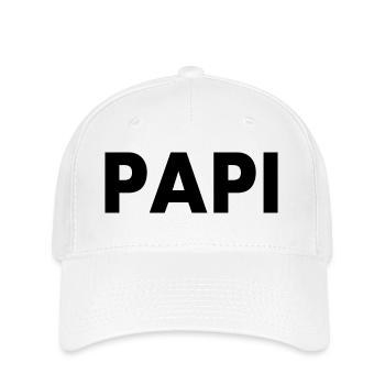 Papi - Flexfit Cap - white - Front