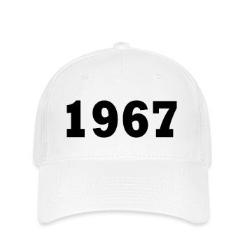 1967 - Flexfit Cap - Weiß - Vorne