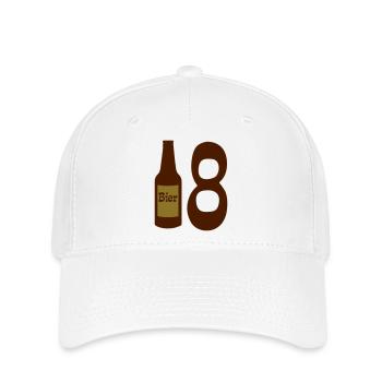 18 - Flexfit Cap - white - Front