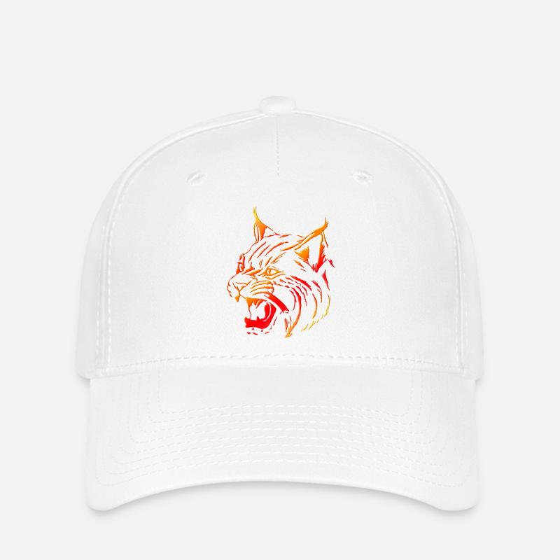 Lynx (01) - Casquette Flexfit - blanc