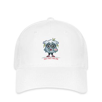 Mère Terre / Ne pas fracasser avec moi - Casquette Flexfit - blanc - Devant