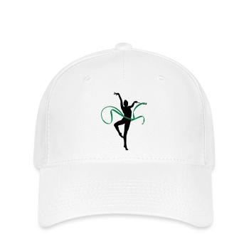 Gymnastik - Flexfit Cap - Weiß - Vorne