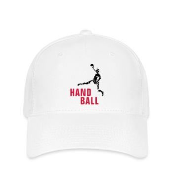 handball_122012_b_2c - Flexfit Cap - Weiß - Vorne