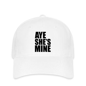 Aye She's Mine - Flexfit Cap - white - Front