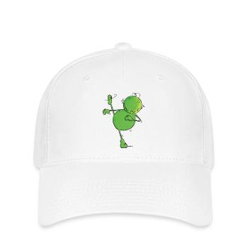 Dancing Frog - Frogs - Sports - Flexfit Cap - white - Front