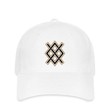 Odins Speer Gungnir, Rune Gar, Viking, Magie, - Flexfit Cap - Weiß - Vorne