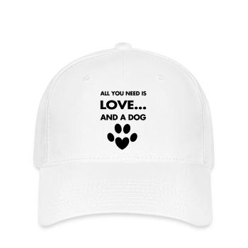 Love Dogs - Flexfit Cap - Weiß - Vorne
