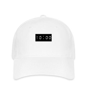 10:00 - Flexfit Cap - Weiß - Vorne