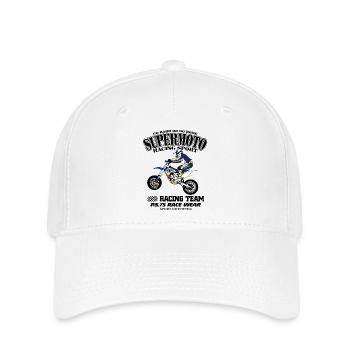 Supermoto - Flexfit Cap - Weiß - Vorne