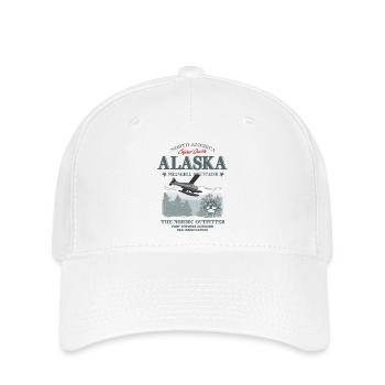 Alaska - Aircraft - Flexfit Cap - Weiß - Vorne
