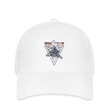 Summit Geometry Sunset - Flexfit Cap - white - Front